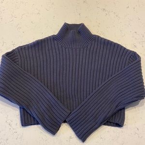 Zara Cropped Turtle Neck Size M